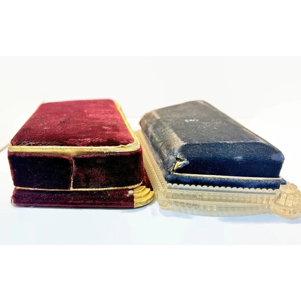 Vintage Antique Presentation Jewelry Boxes  Sweetheart Bracelets, Speidel Fairax